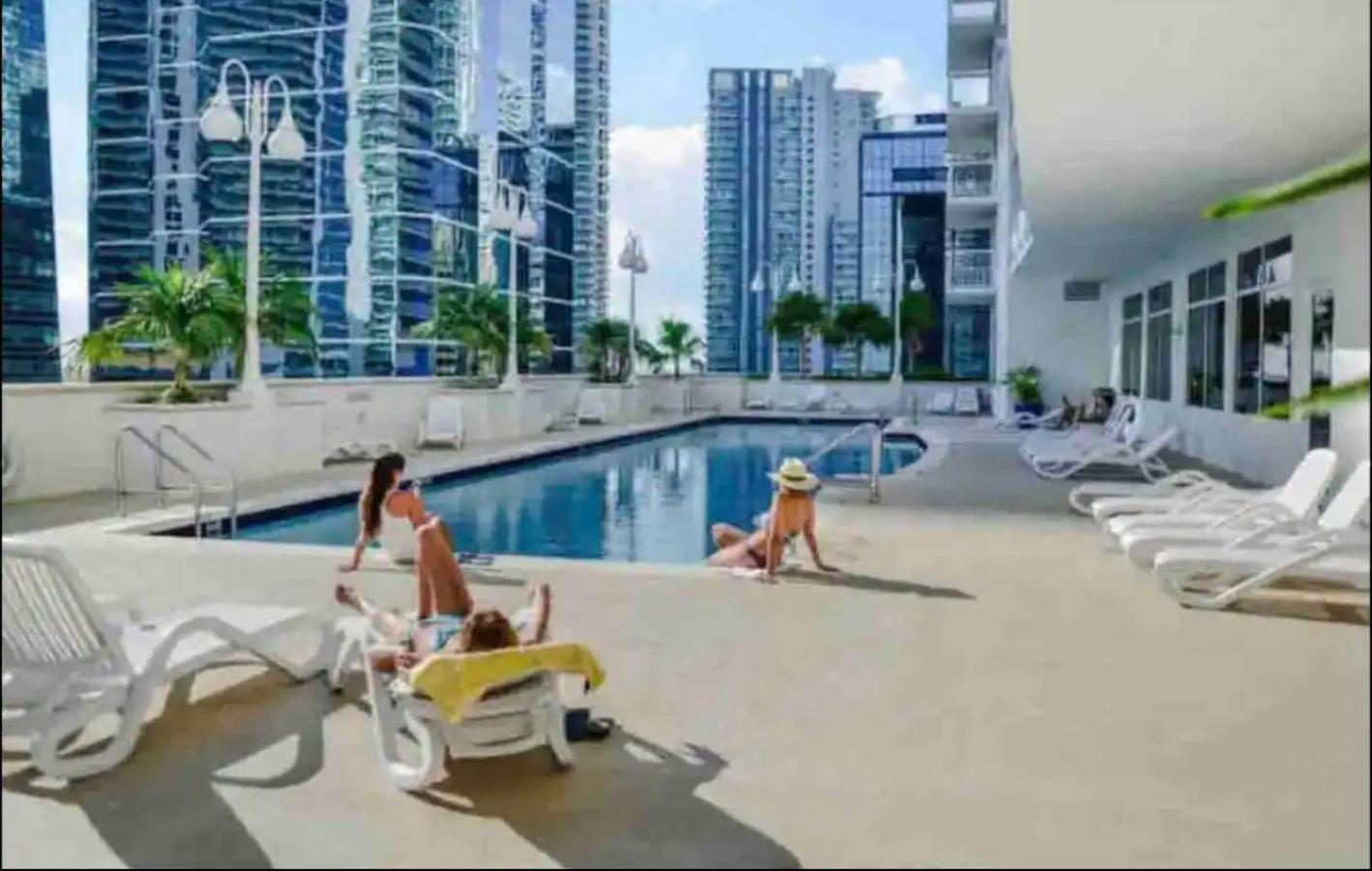 *Luxurious Highrise 2Brcondo Brickell- Waterviews* 마이애미 외부 사진